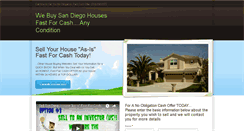 Desktop Screenshot of amdbuyshouses.com